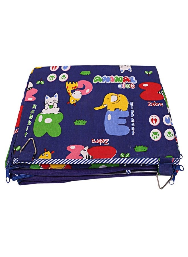 Unique Ideas Kids/Children Foldable 3 Shelf Hanging Wardrobe Design & Print May Vary.(Blue),1 Count - Image 4